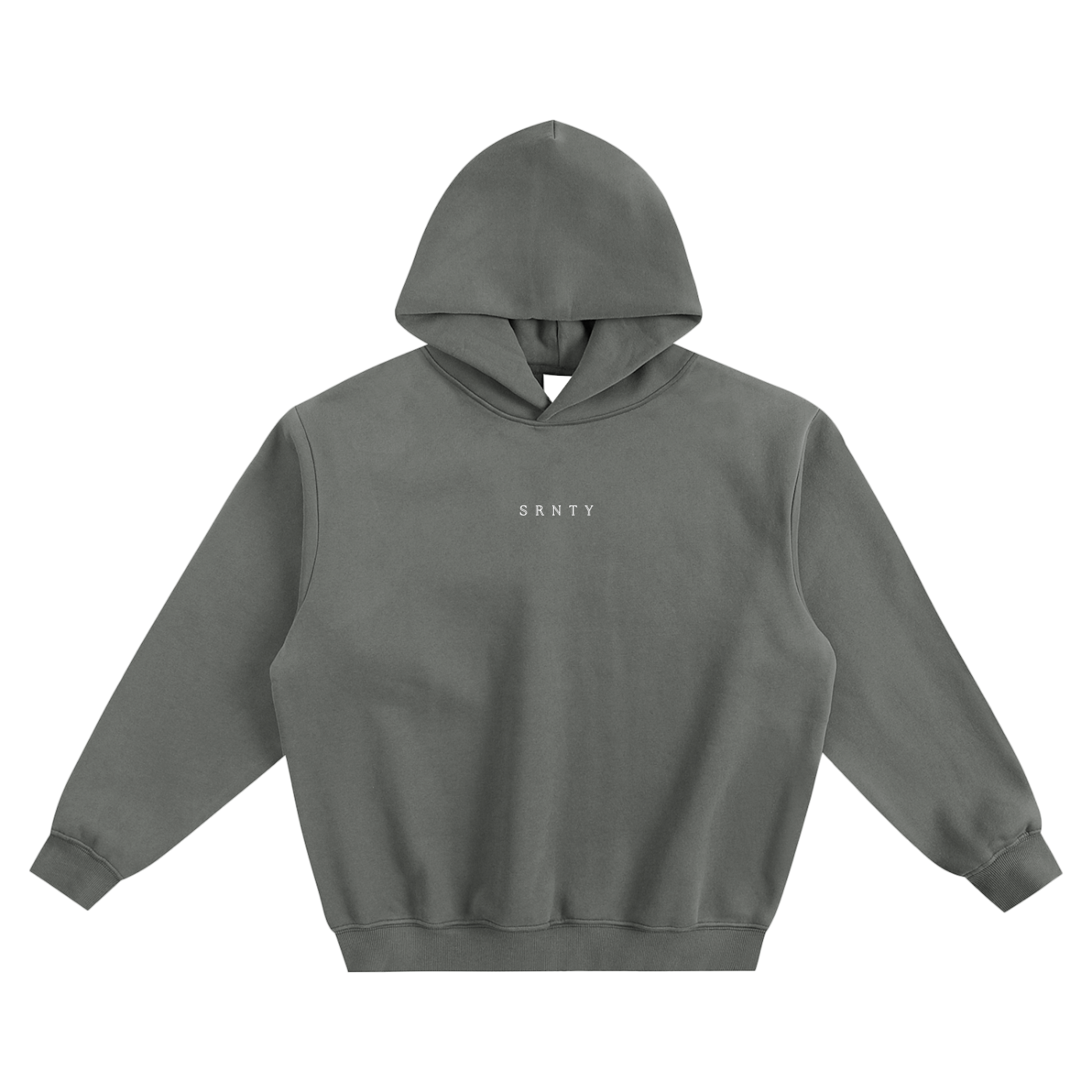 Fleeced Cuffed Bottom Hoodie