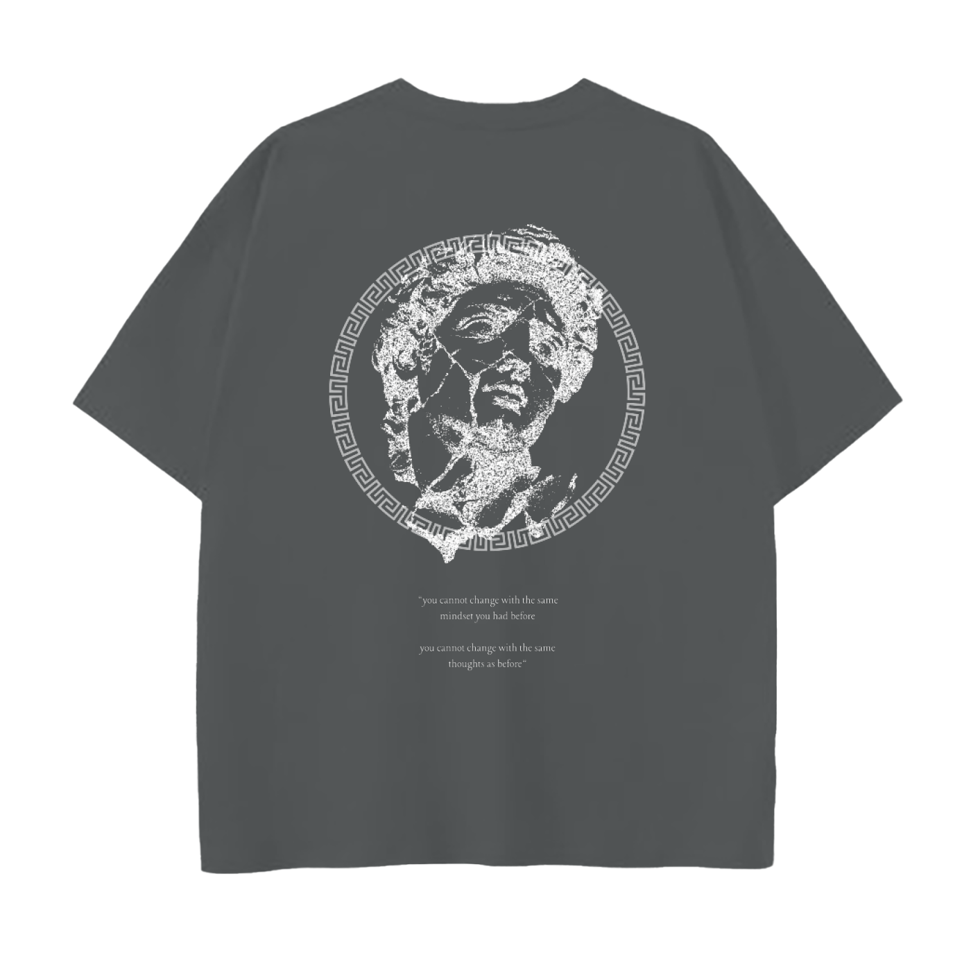 Drop Shoulder Cotton T-Shirt