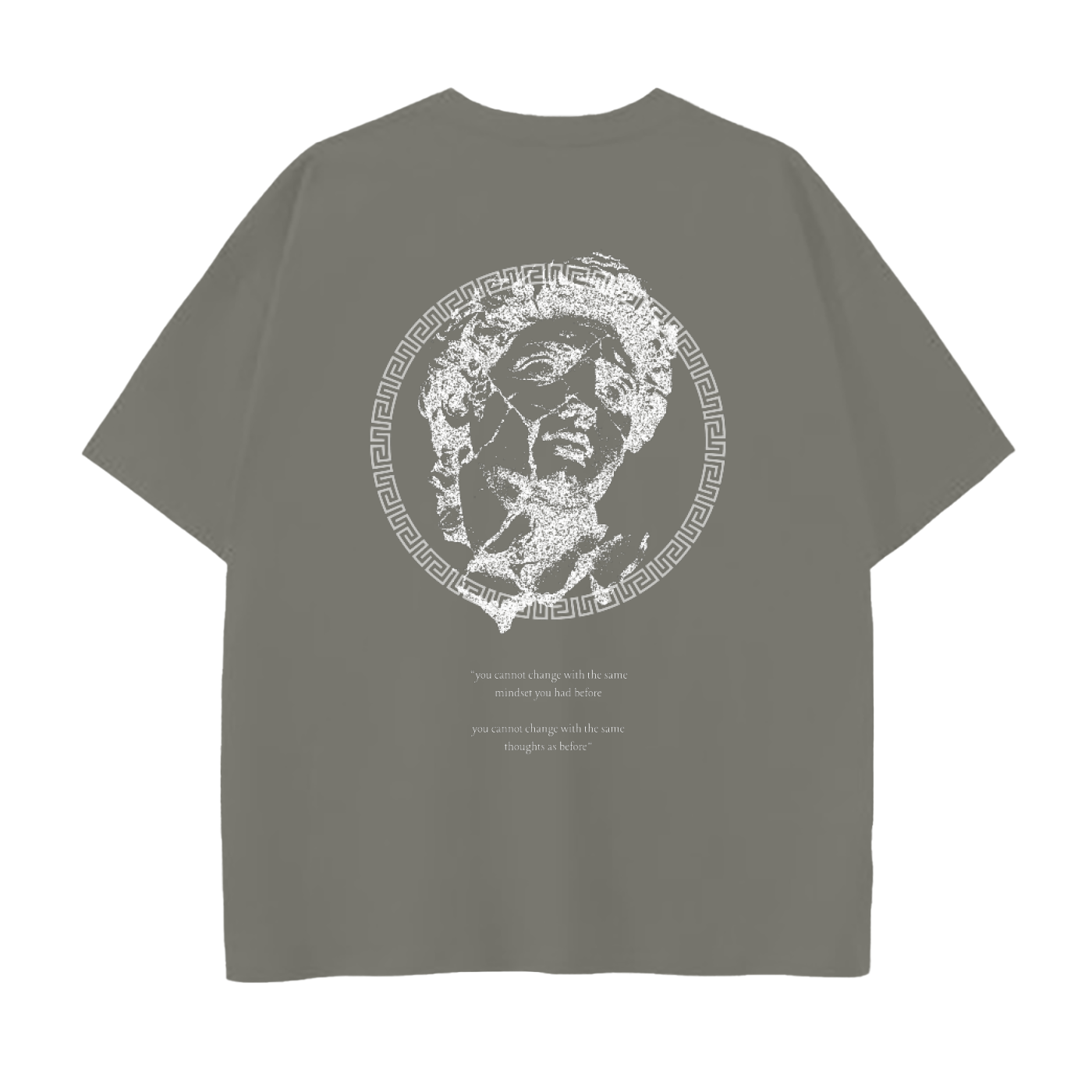 Drop Shoulder Cotton T-Shirt