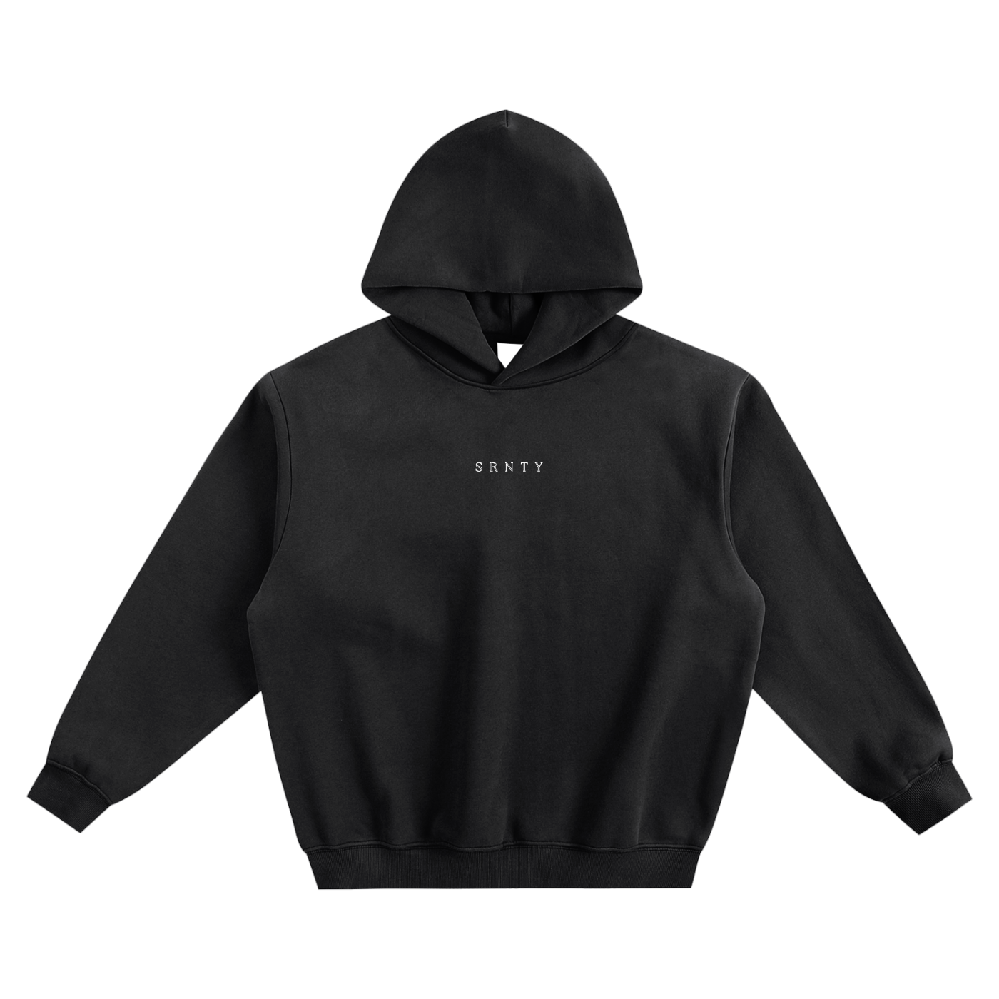 Fleeced Cuffed Bottom Hoodie