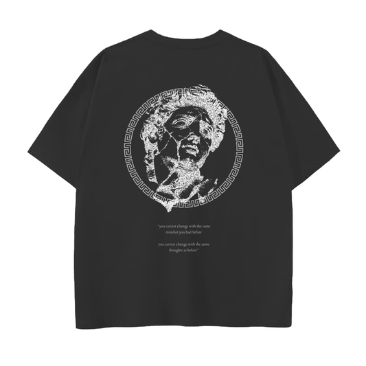 Drop Shoulder Cotton T-Shirt