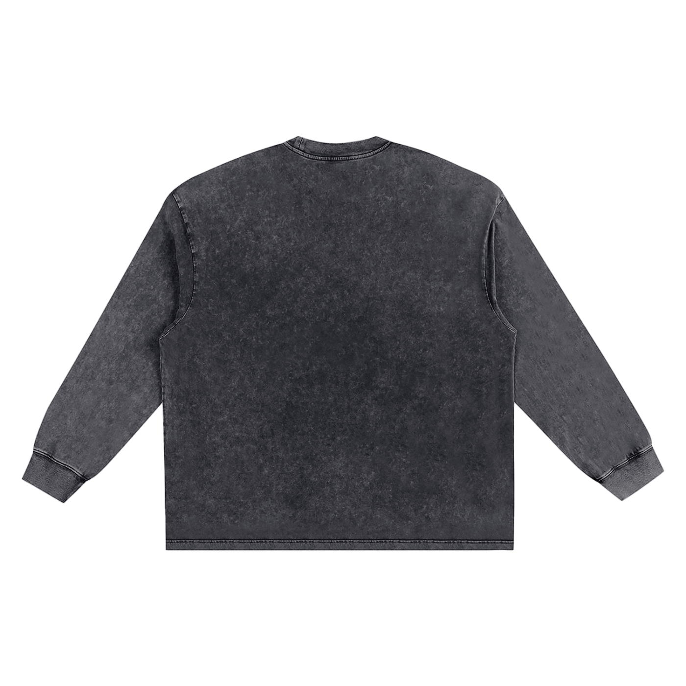 Snow Washed Oversize Crewneck