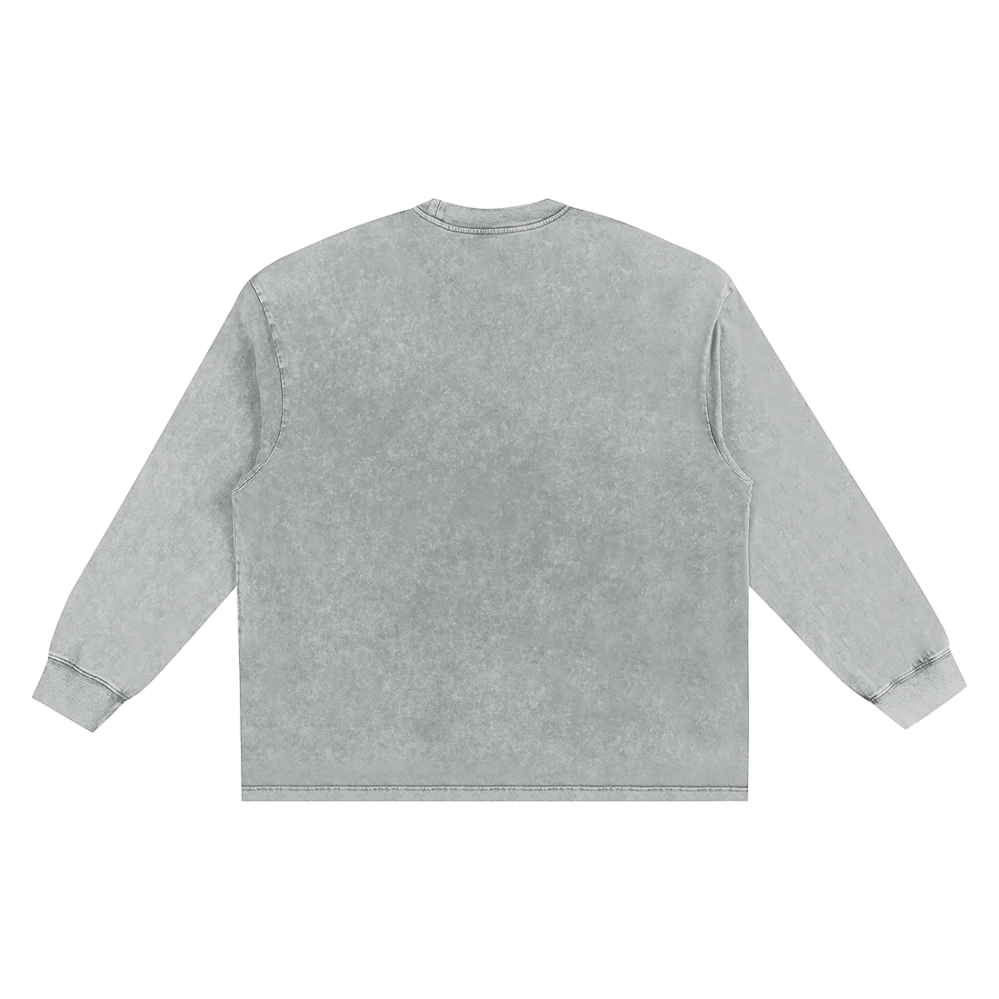 Snow Washed Oversize Crewneck