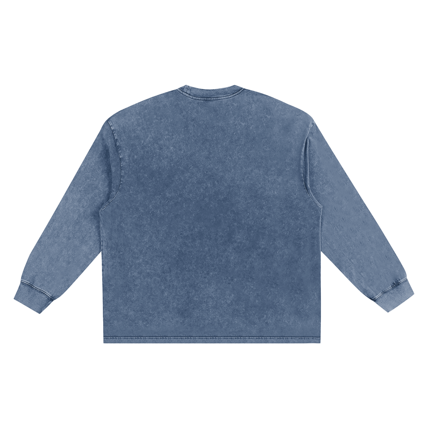 Snow Washed Oversize Crewneck